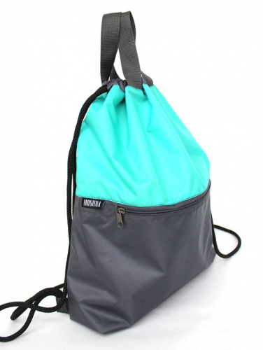 Рюкзак, модель R002, мятно-серый