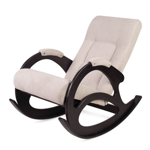 Кресло-качалка Коо-5 (венге  02 - светло-серый)