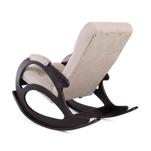 Кресло-качалка Коо-5 (венге  02 - светло-серый)