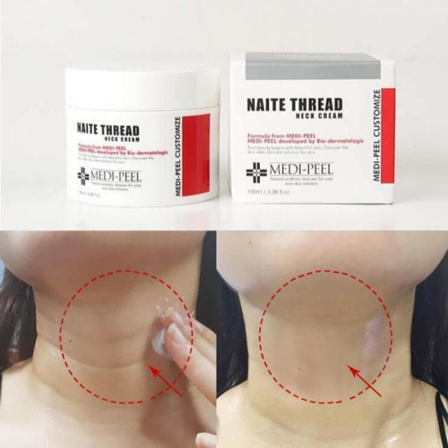 Крем для шеи и декольте моделирующий 2.0 MEDI-PEEL Premium Collagen Naite Thread Neck Cream