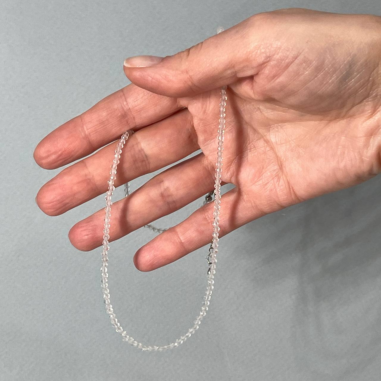 Радуга Самоцветов Бусы из Топаза огранка