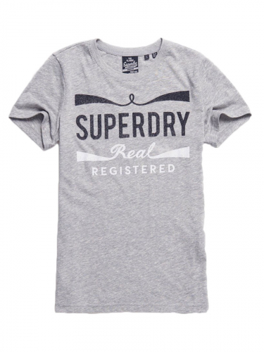 Футболка женская Superdry 377 gray