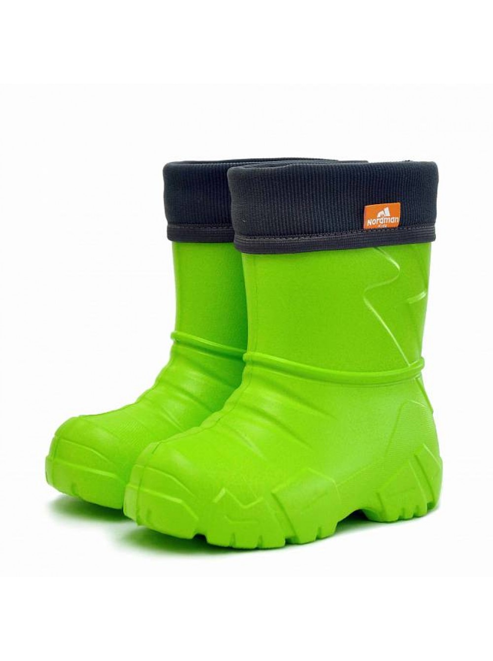 Сапоги резиновые Nordman Kids 1-111-D05 лайм (22-27)