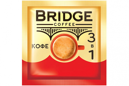 «Bridge Coffee», напиток кофейный 3 в 1, 20 г (упаковка 40 шт)