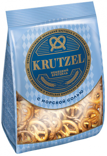 «Krutzel», крендельки «Бретцель» с солью, 250 г