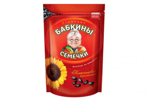 «Бабкины семечки», семечки отборные, жареные, 300 г