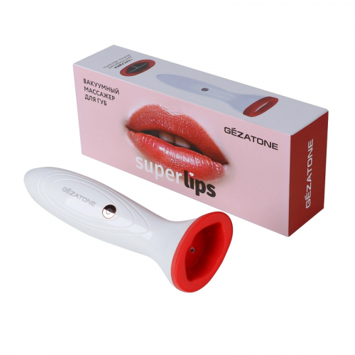 VACU Super Lips Вакуумный массажер Gezatone