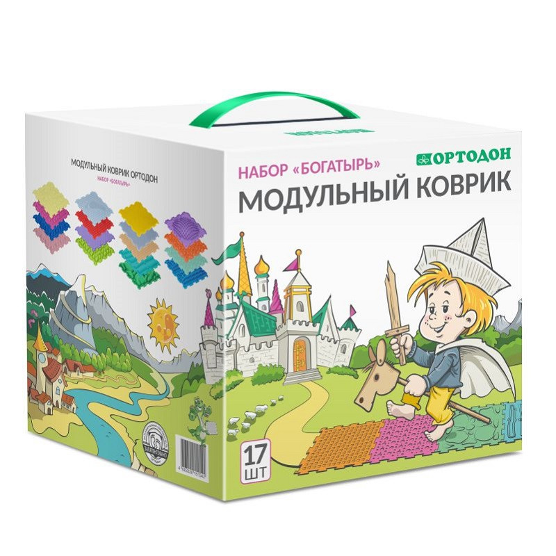 Ортопедический массажный коврик ОРТОДОН Набор — Богатырь