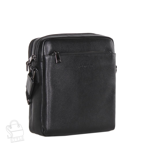 Сумка мужская кожаная 66309H black Heanbag