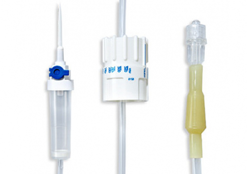 Система для вливания инфузионных растворов однораз с пластшипом Vogt Medical луер 50 шт. 1311100