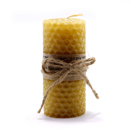 Свеча пчелиный воск Арома Лимон