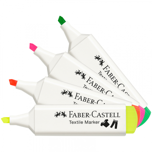 Маркер перманентный для ткани Faber-Castell 