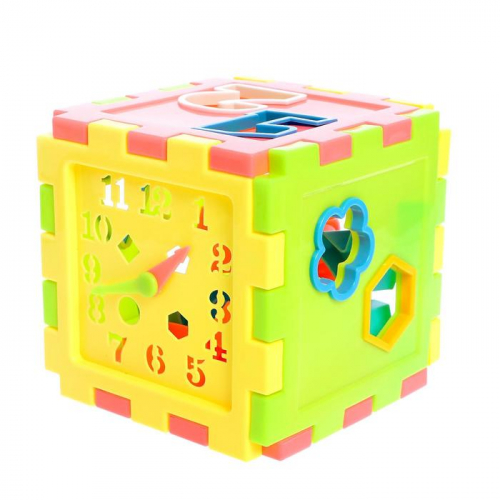 Развивающая игрушка-сортер «Куб», с цифрами