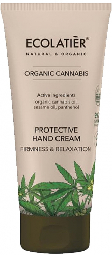 ECL GREEN Cannabis Oil/3757/ Крем для рук Защитный, 100 мл