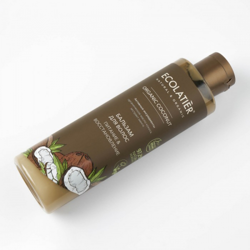 ECL GREEN Coconut Oil/2682/ Бальзам для волос Питание & Восстановление, 250 мл