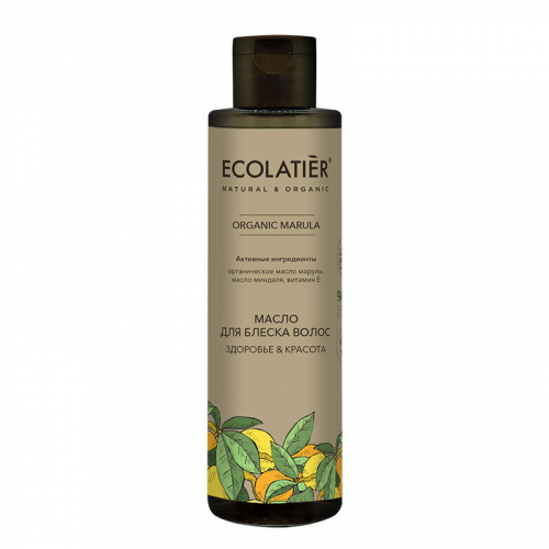 ECL GREEN Marula Oil/4006/ Масло для блеска волос Здоровье & Красот, 200 мл