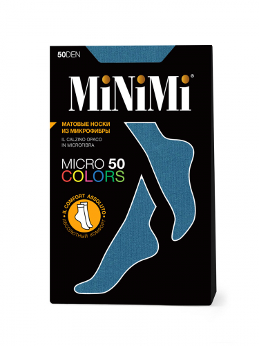  85р  102р Носки женские Micro color 50 calz MiNiMi