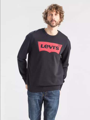 СВИТШОТ LEVIS ЧЕРНЫЙ 009