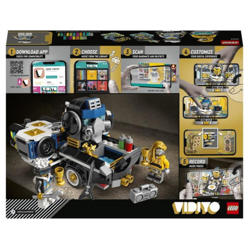 Конструктор LEGO Vidiyo «Машина Хип-Хоп Робота», 387 элементов