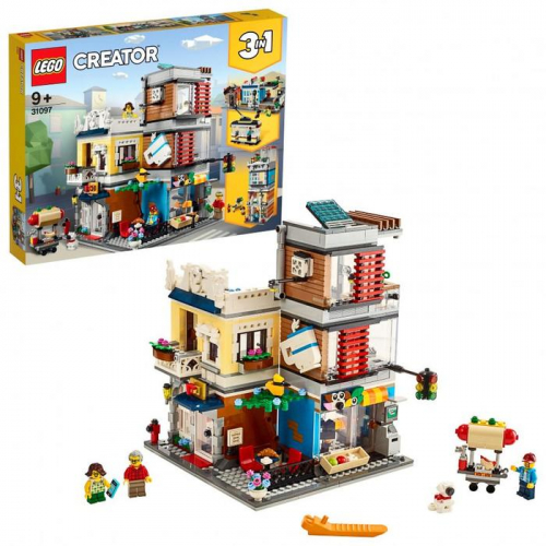 Конструктор Lego NINJAGO «Зоомагазин и кафе в центре города», 969 деталей