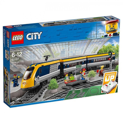 Конструктор Lego City «Пассажирский поезд«, 677 деталей