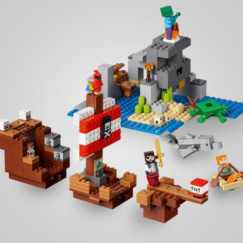 Конструктор Lego Minecraft «Приключения на пиратском корабле»