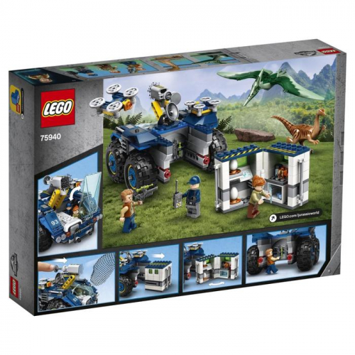 Конструктор Lego Jurassic World «Побег галлимима и птеранодона»
