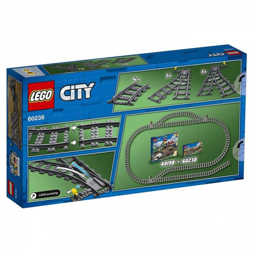 Конструктор Lego City «Железнодорожные стрелки»