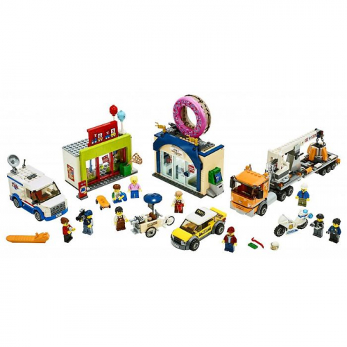Конструктор Lego City «Открытие магазина по продаже пончиков»