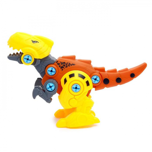 Конструктор винтовой «Динозавр», с отвёрткой