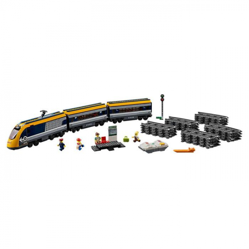 Конструктор Lego City «Пассажирский поезд«, 677 деталей