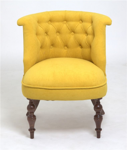 Кресло Баррхат (темный тон   G07- желтый)
