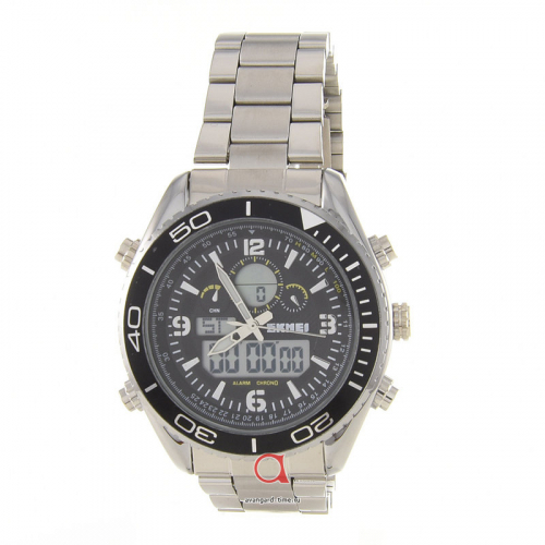 Наручные часы Skmei 1600SIBK silver/black