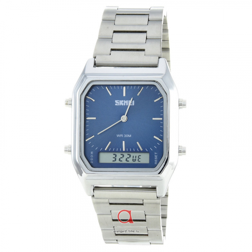 Наручные часы Skmei 1220SIBU silver blue