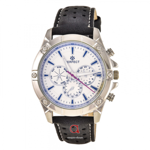 Наручные часы PERFECT W124 корп-хр циф-жел ремень