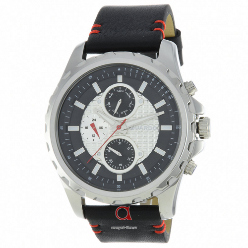 Наручные часы Guardo 11252-1 чёрный+сталь