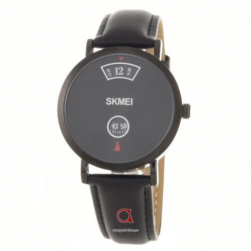 Наручные часы Skmei 1489LBK black leather belt