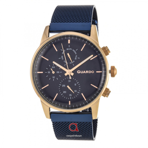 Наручные часы Guardo 12009(1)-4 тёмно-синий