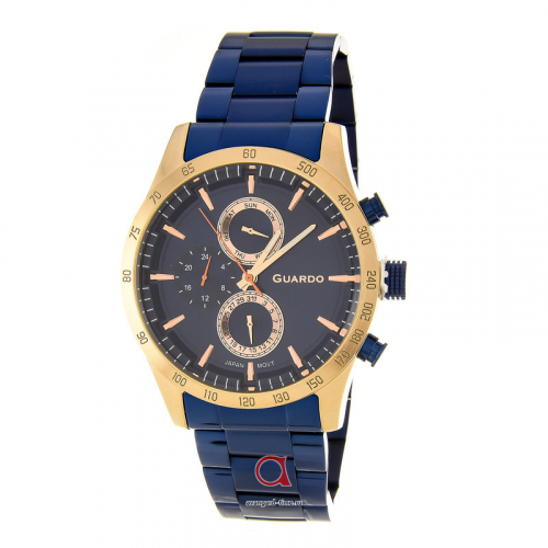 Наручные часы Guardo 11675-4 тёмно-синий