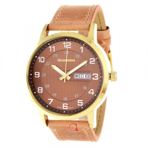 Наручные часы Guardo 10656-4 коричневый