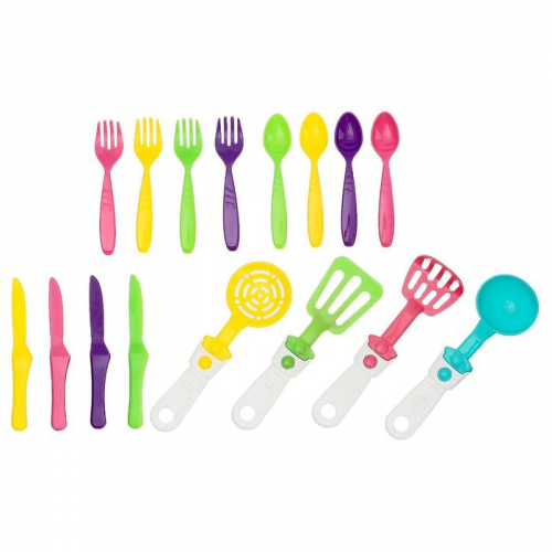Набор посуды «Ириска 5», цвета МИКС