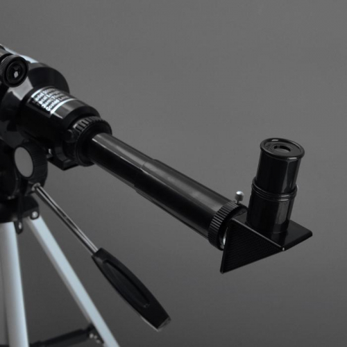 Телескоп настольный 150 кратного увеличения, бело-черный корпус, F30070M,