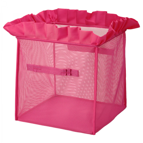KARISMATISK КАРИСМАТИСК, Коробка, складной розовый, 33x33x33 см
