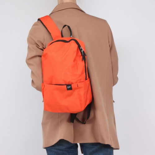 Рюкзак жен текстиль Battr-t 029-1, 1отд, внут+3внеш/ карм, оранжевый 238268
