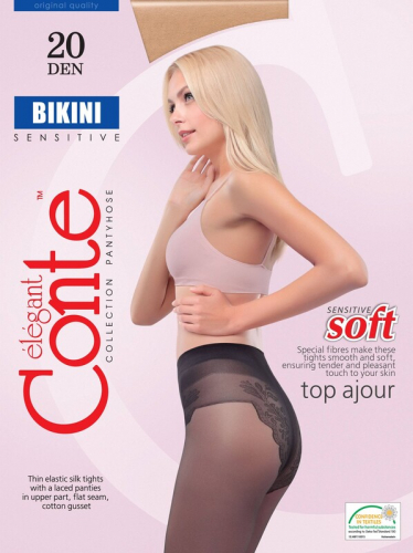 Колготки женские CONTE BIKINI 20