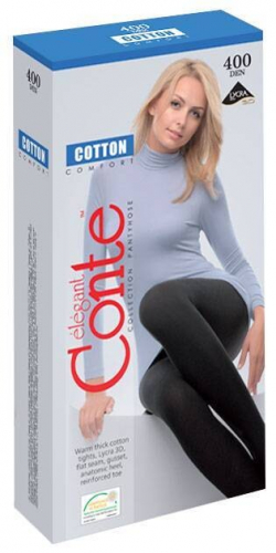 Колготки женские CONTE COTTON 400