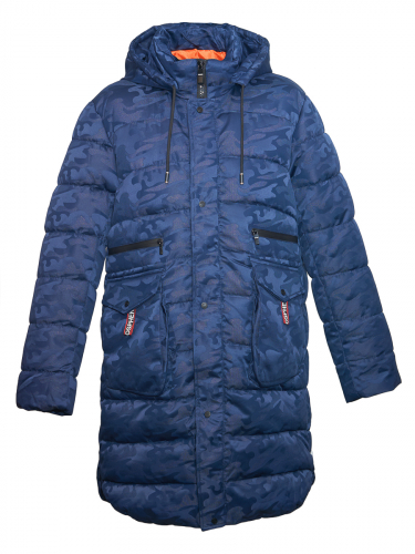 Куртка зимняя мужская C.B. 8023 темно-синий