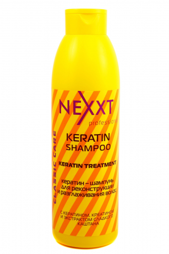 Кератин-шампунь, для реконструкции и разглаживания волос