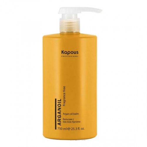 Бальзам для волос с маслом арганы Kapous Fragrance free Moisturizing Argan oil Balm
