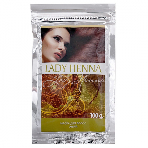 Маска для волос амла укрепляющая, Lady Henna